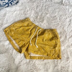 Mollusk | Womens Tomboy Trunks | Yellow